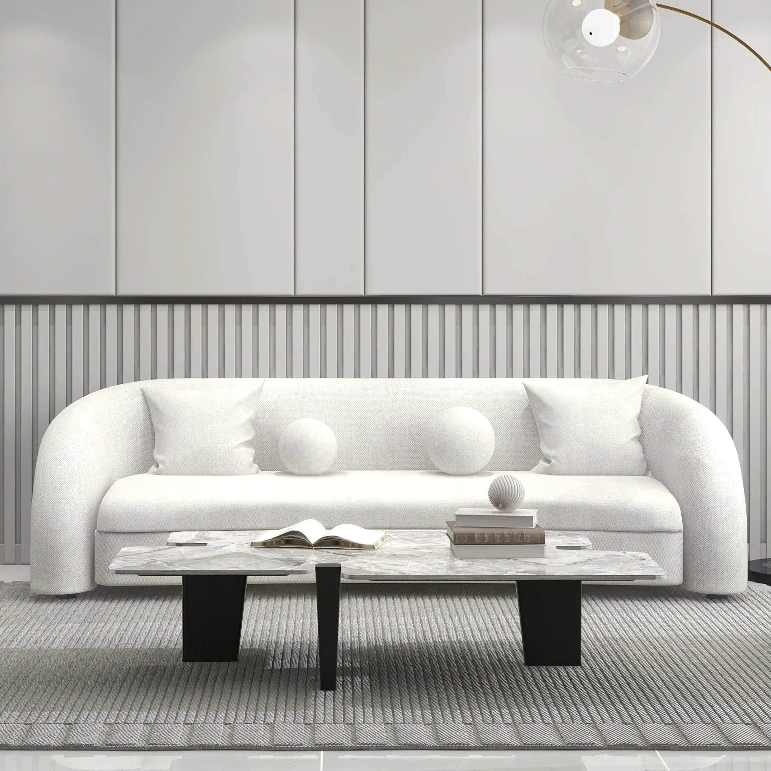 Balfour Sofa Beige United Furniture