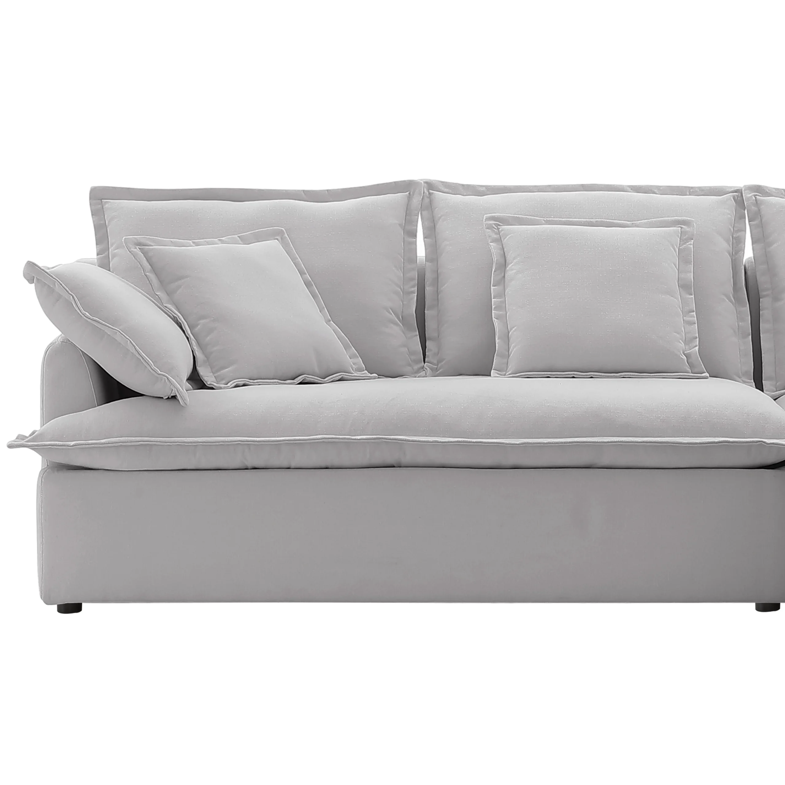 Ettles Corner Sofa Grey 3 United Furniture