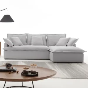Ettles Left Corner Sofa - Grey