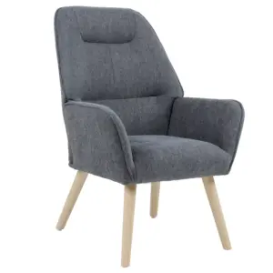 Lasio Accent Chair - Charcoal