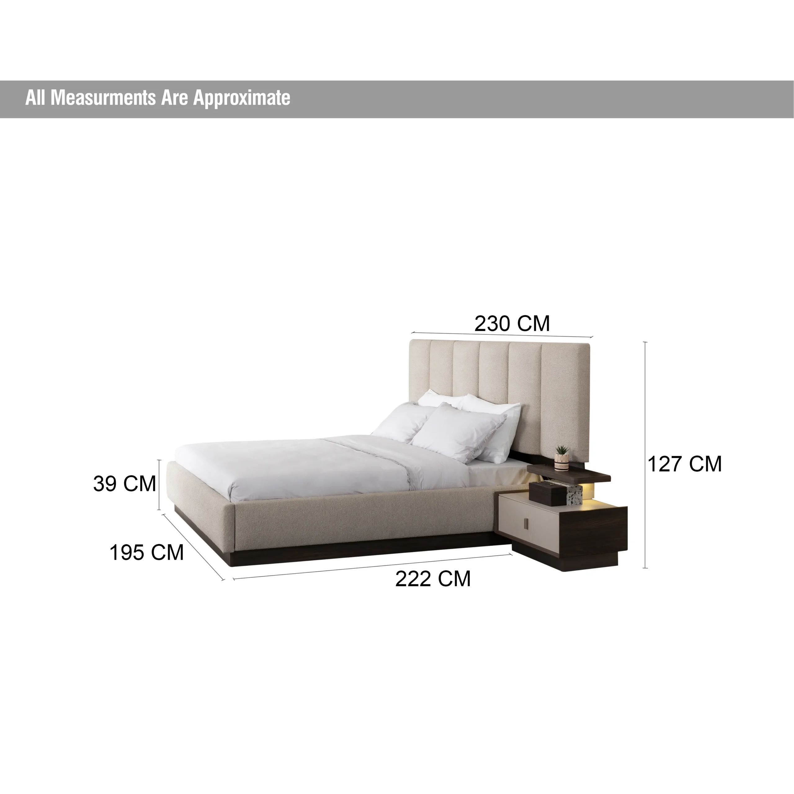 Santos Bed Dim United Furniture
