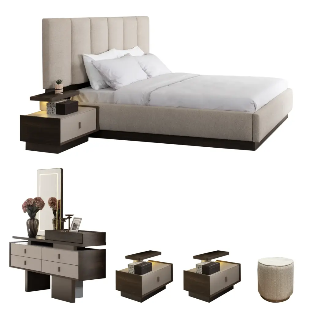 Santos Bed Room Set 2 United Furniture