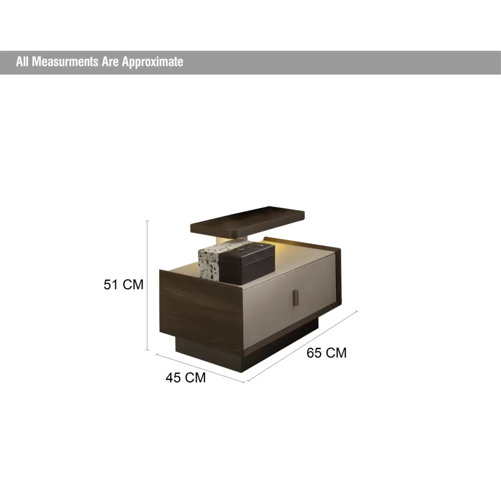 Santos Night Stand Dim United Furniture