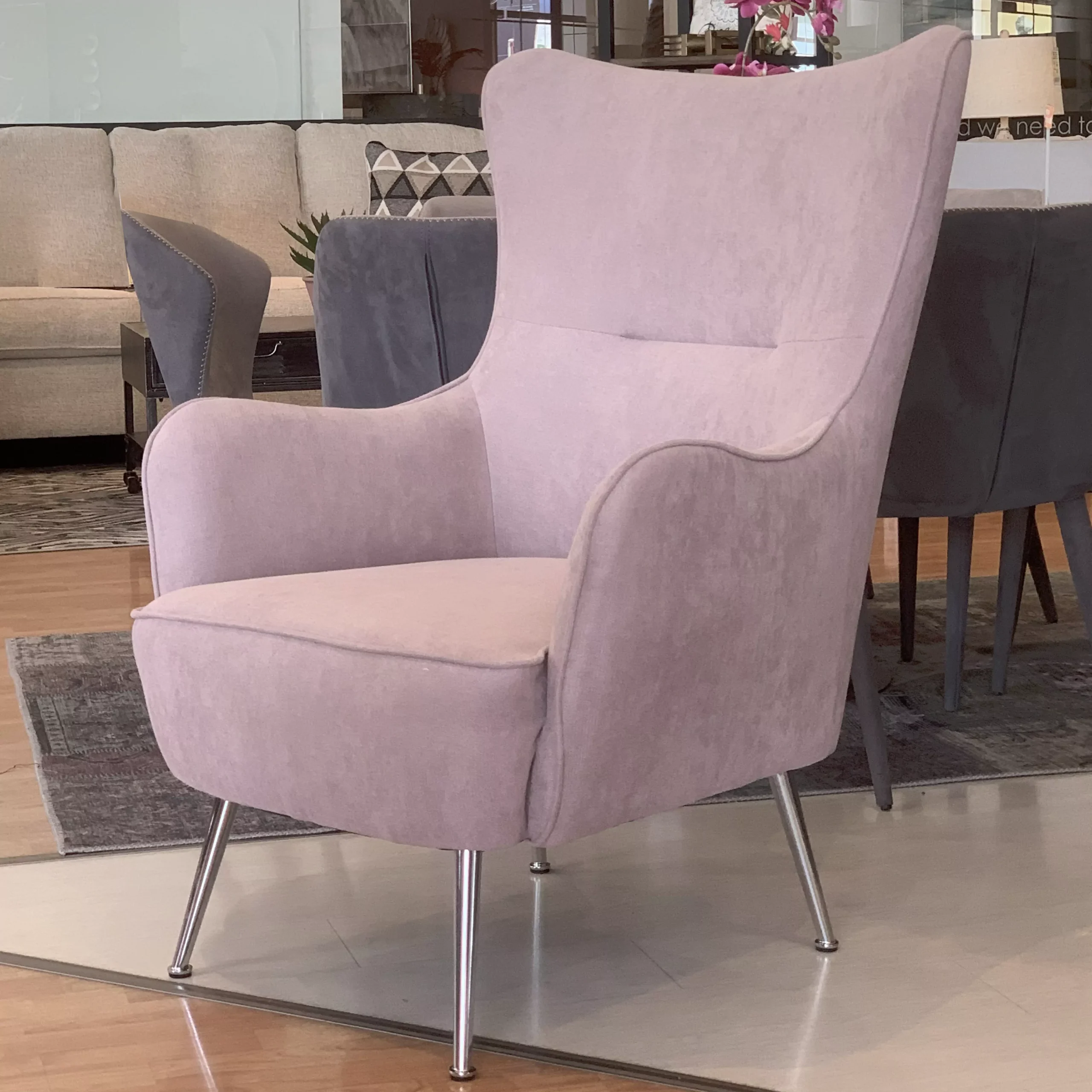 Ventura Chair Purple Bg United Furniture