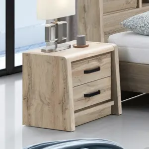Balzo Night Stand - Canada Oak