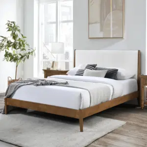 Beune King Bed - Ivory