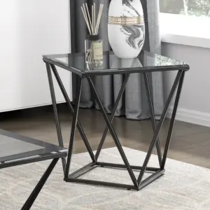 Nadine End Table - Black