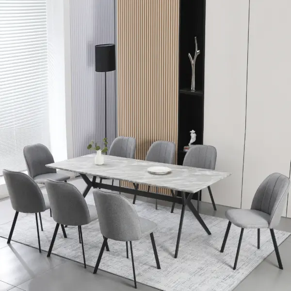 Pariso Dining Table - Grey