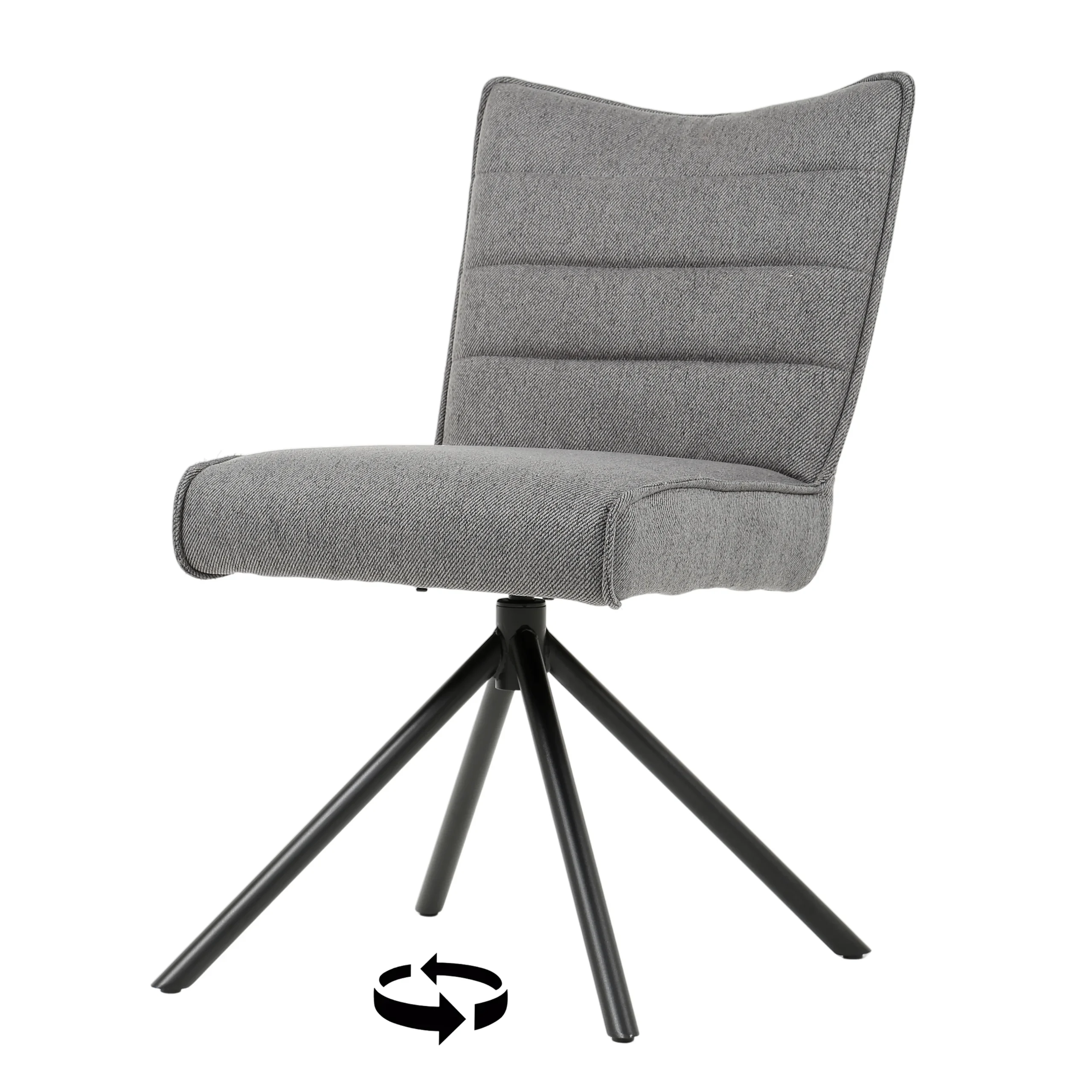 Porte Chair Grey 4 United Furniture