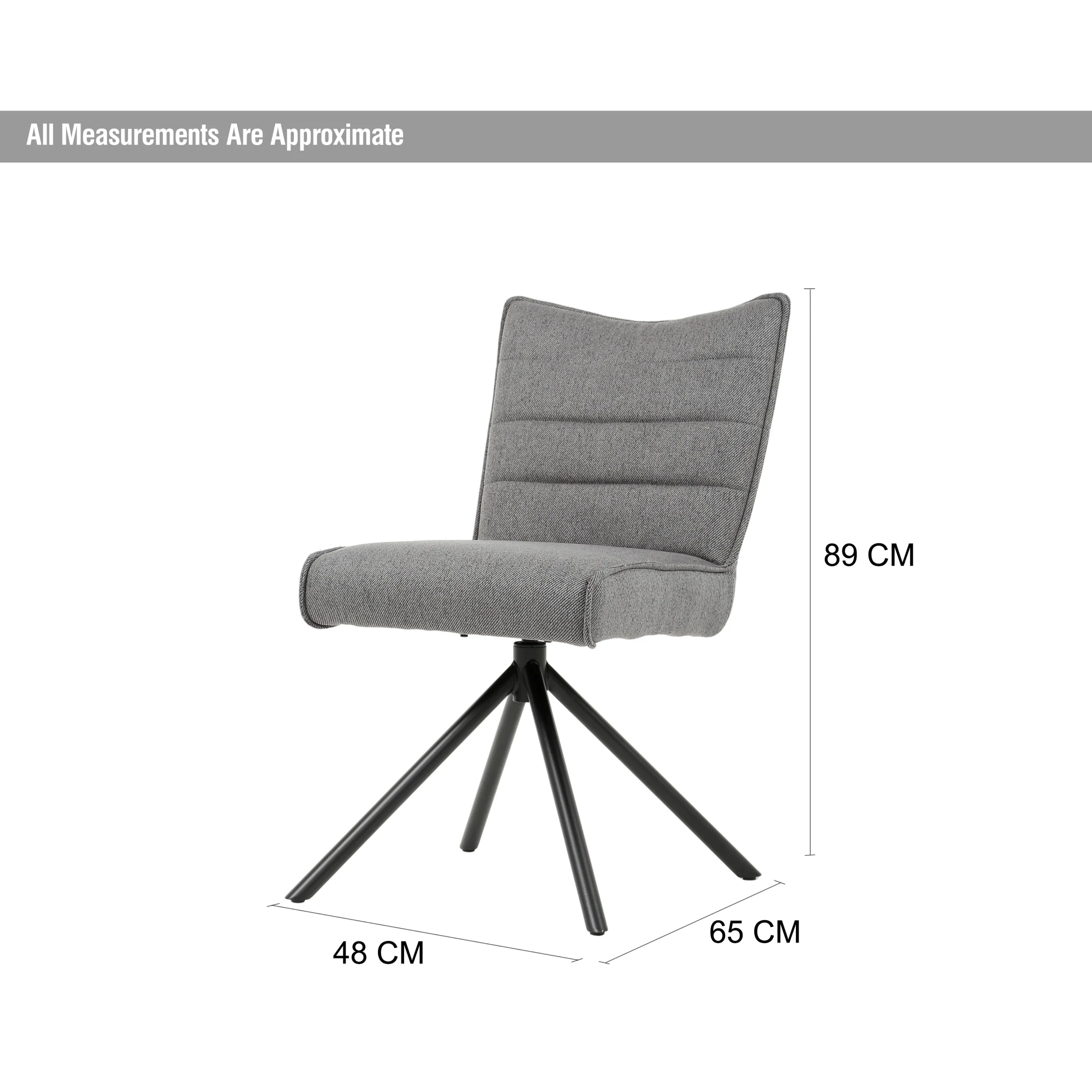 Porte Chair Grey Dim United Furniture