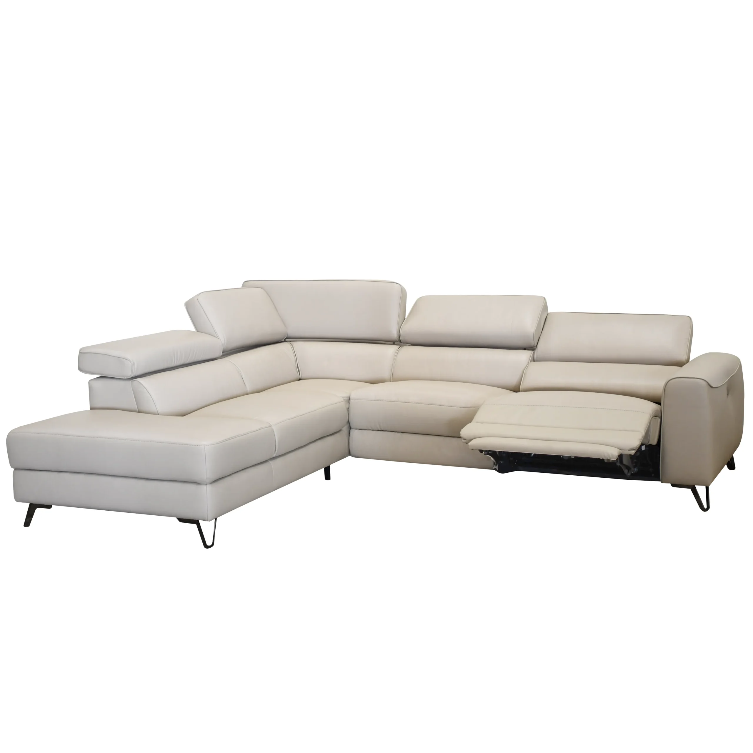 Theron Cornersofa Cream 1 United Furniture
