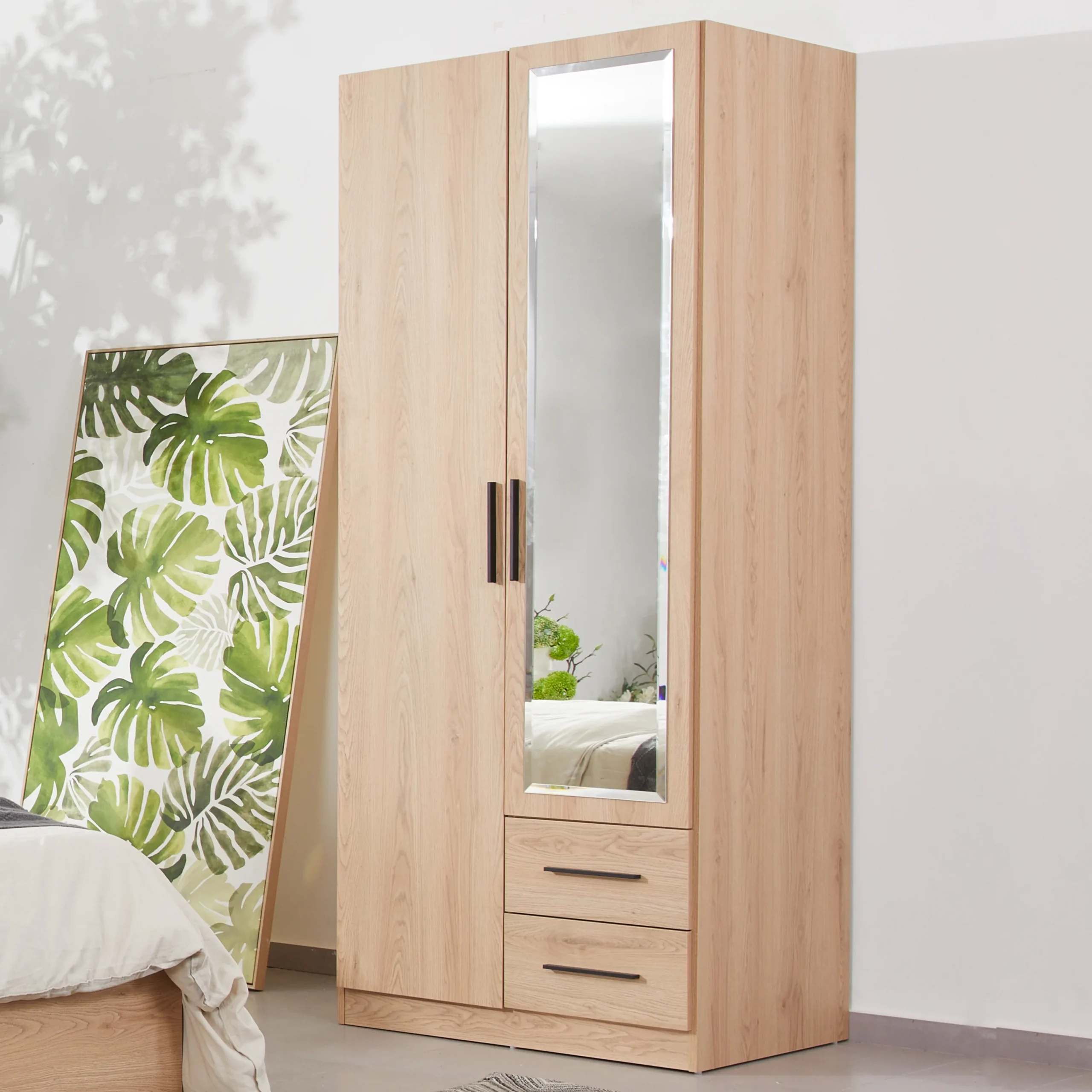 Winfy 2door Wardrobe Bg United Furniture