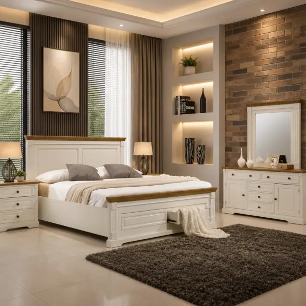 Cottage King Bed