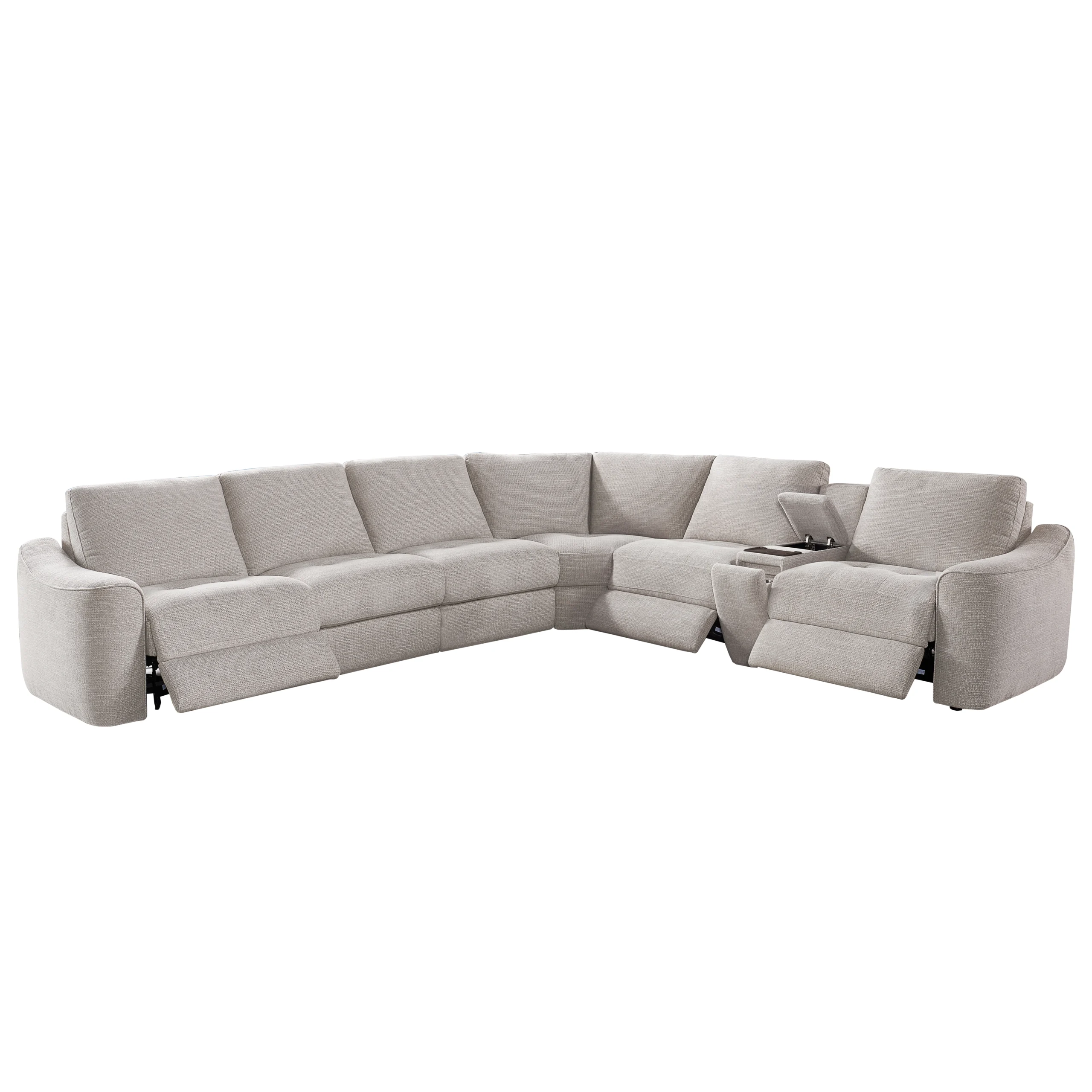 Stenberg Recliner Corner Sofa 2 United Furniture