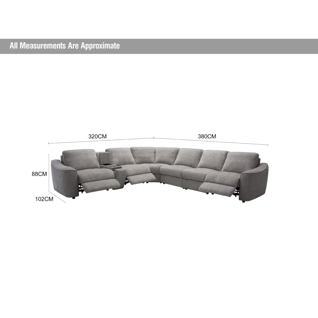 Stenberg Recliner Corner Sofa Dia United Furniture