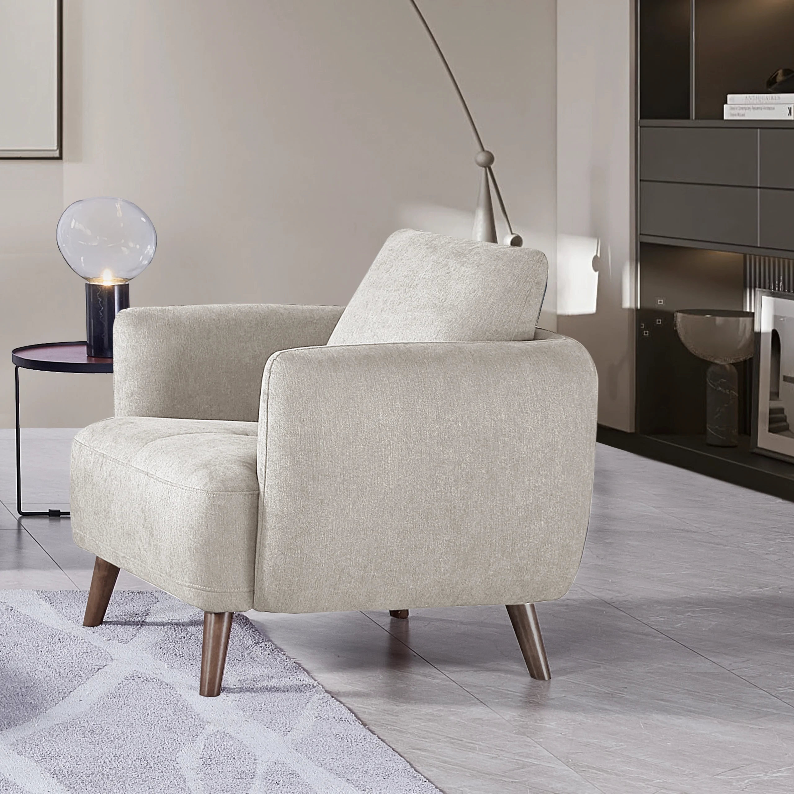 Stree Single Seater Beige United Furniture