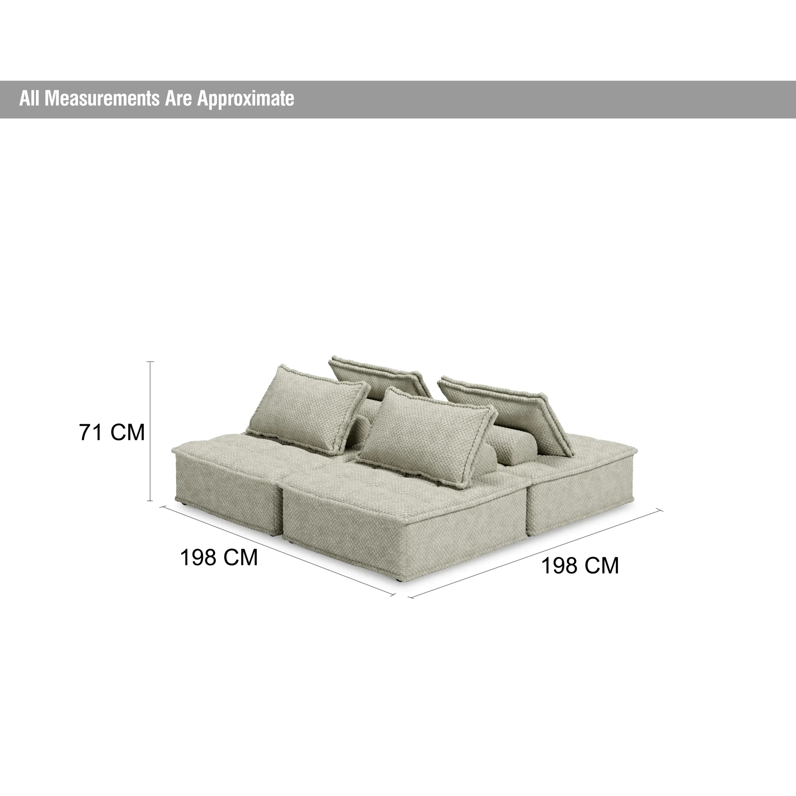 Bales 4seater Dim 1 United Furniture