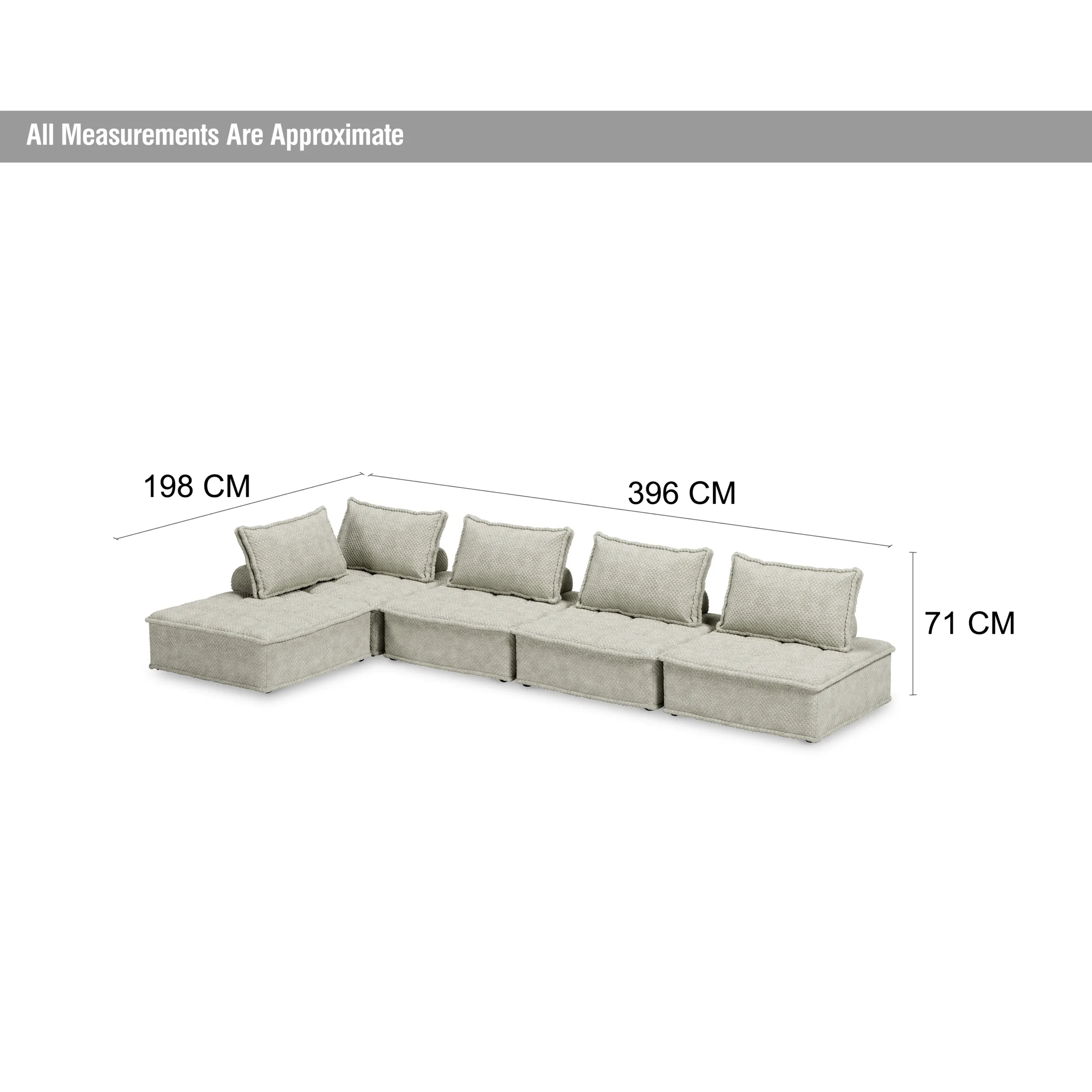 Bales 5seater Dim United Furniture