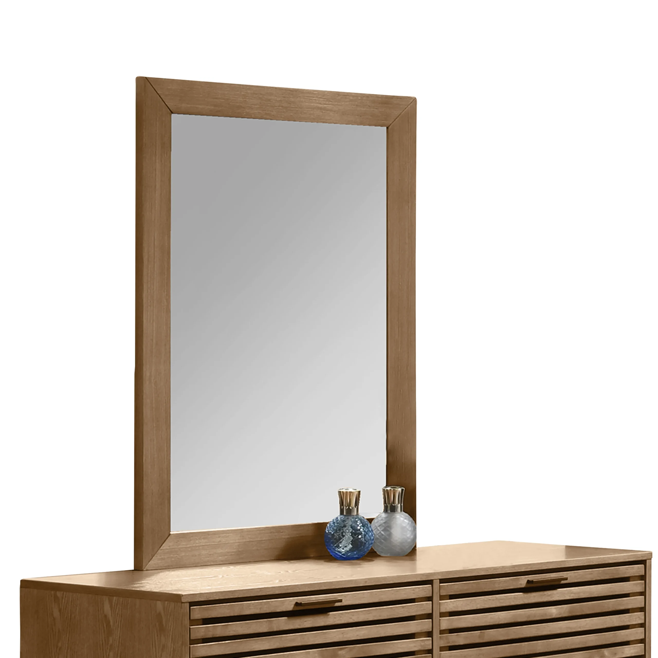 Luban Dresser Oak 3 United Furniture