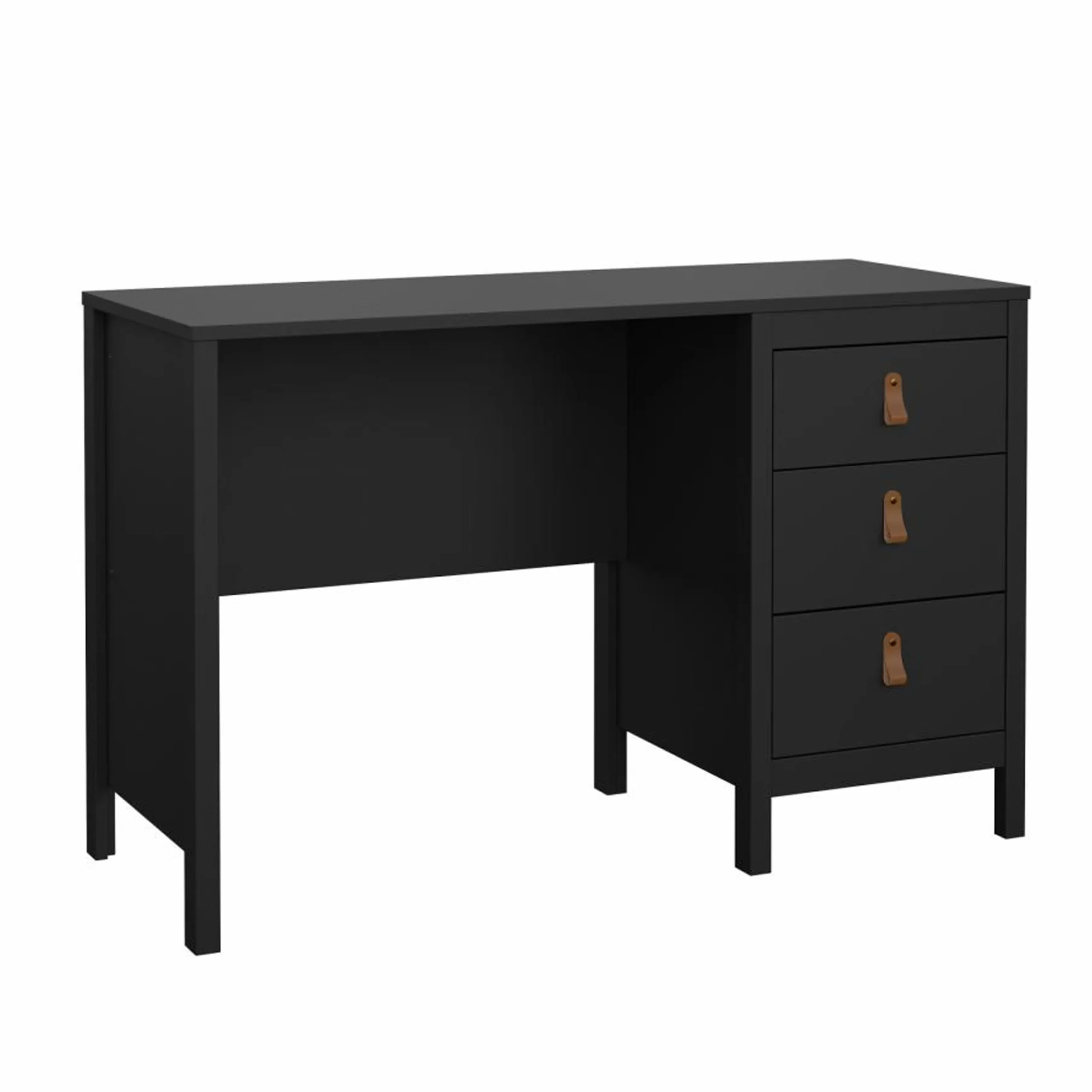 Madrid Desk Black 3 United Furniture