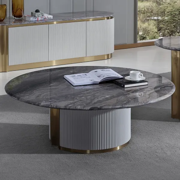 Saigon Coffee Table - Light Grey