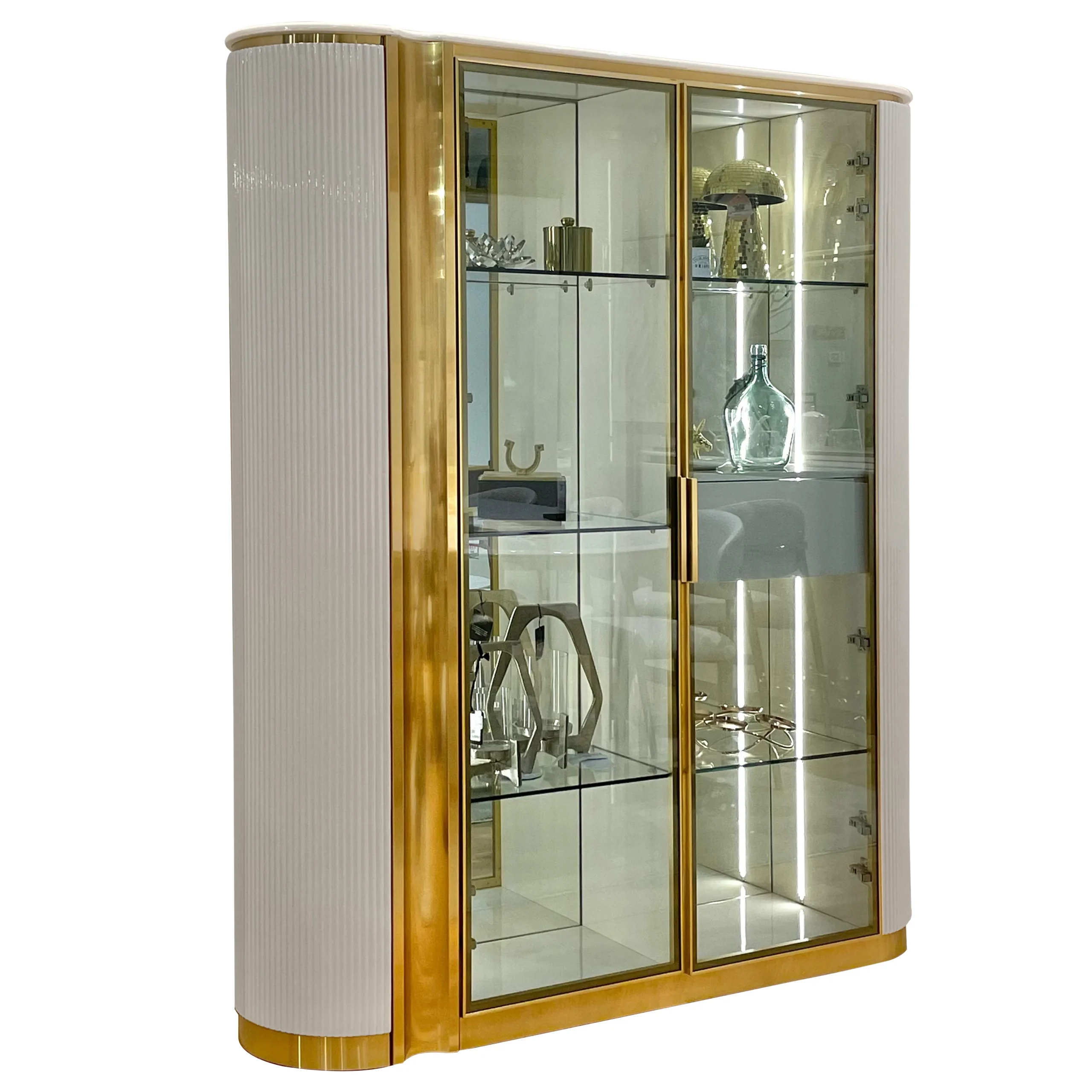Saigon Perfume Cabinet Light Grey 1 United Furniture