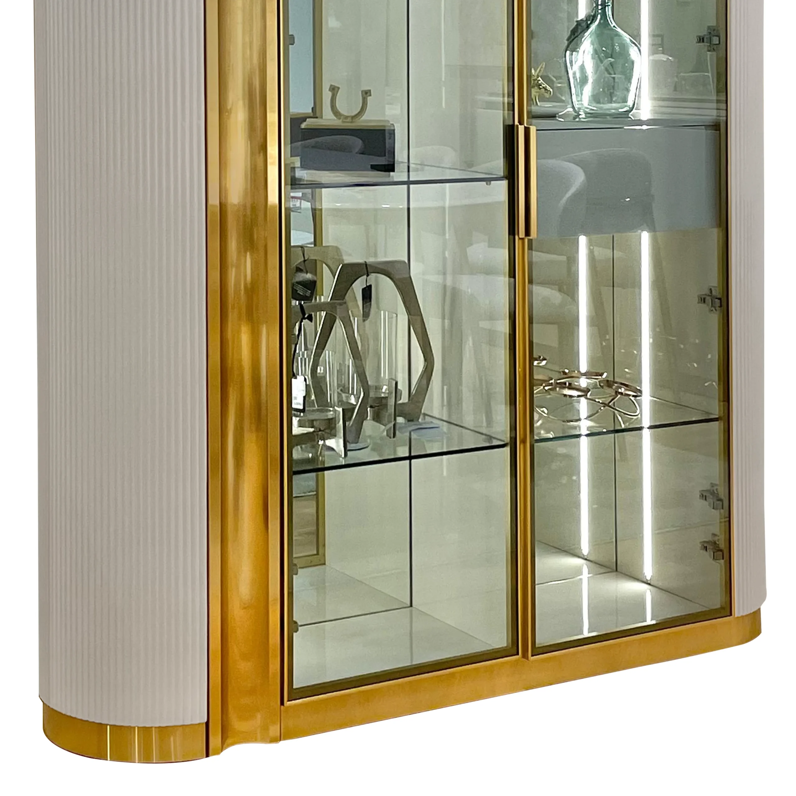 Saigon Perfume Cabinet Light Grey 2 United Furniture