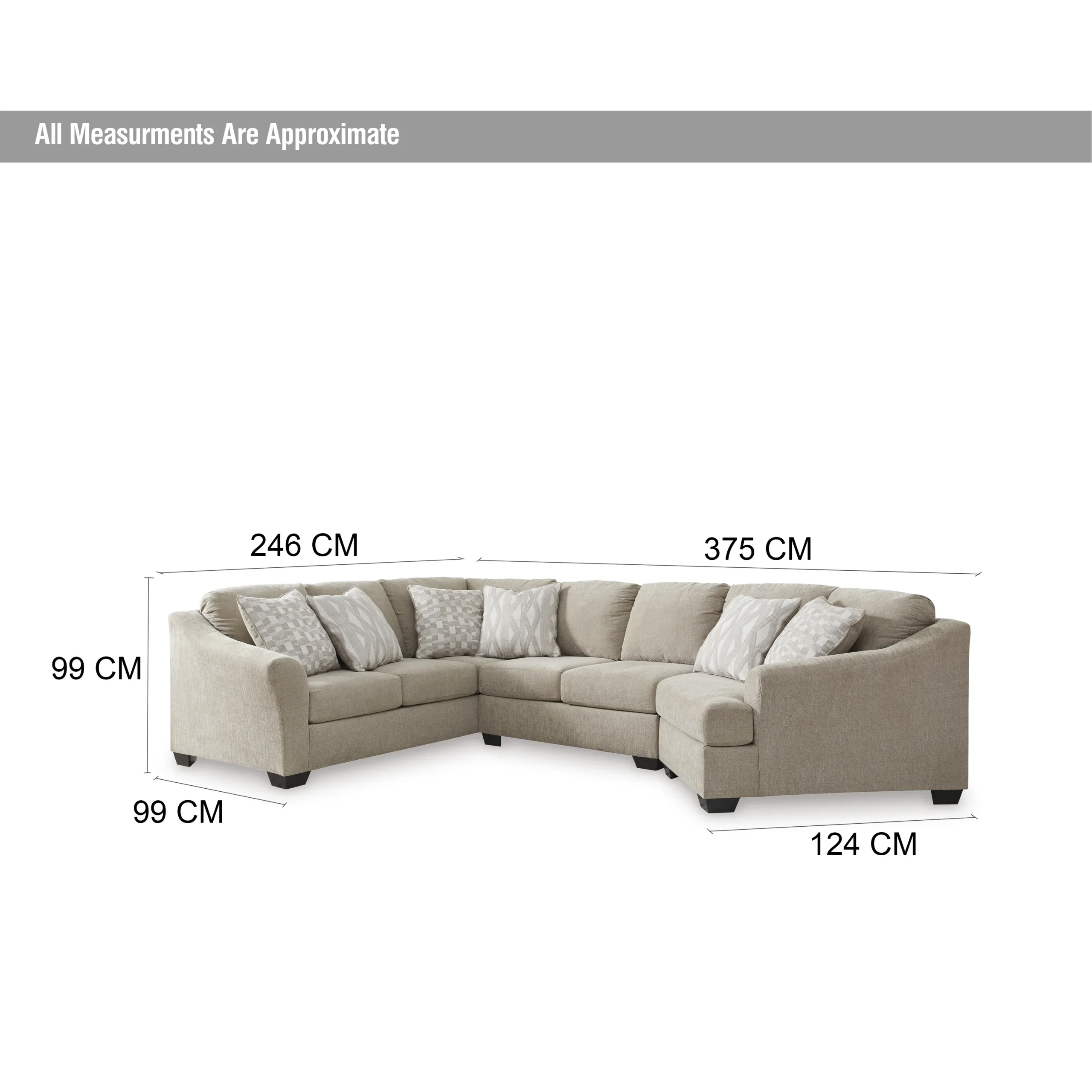 Brogan Leftcorner Sofa Dim United Furniture