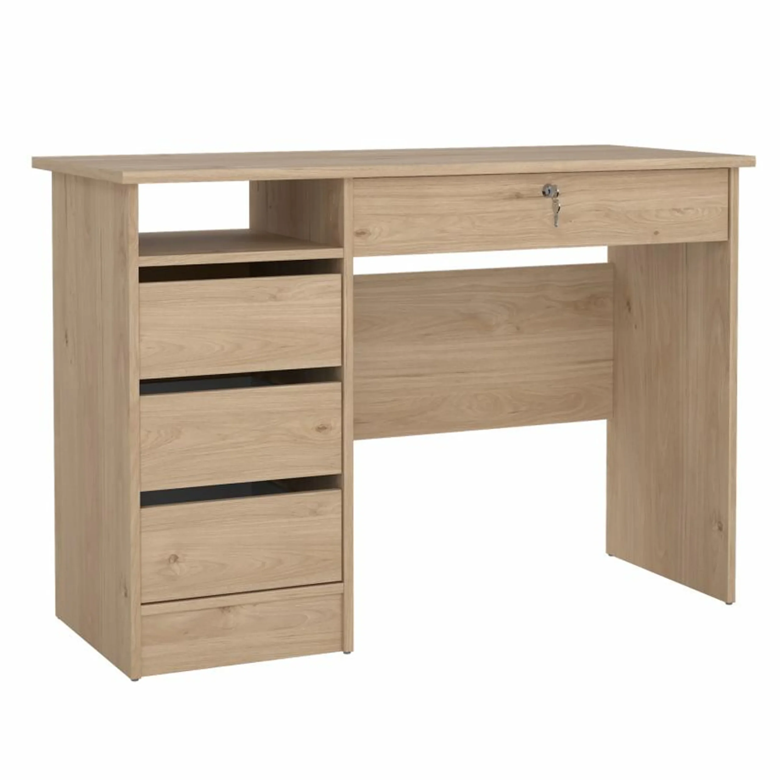 Function Desk Dk Oak 3 United Furniture