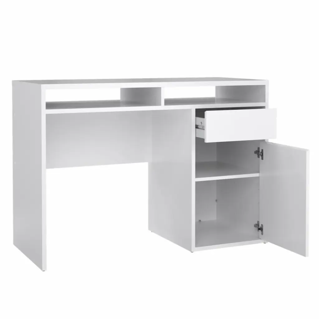 Function Desk White 3 United Furniture