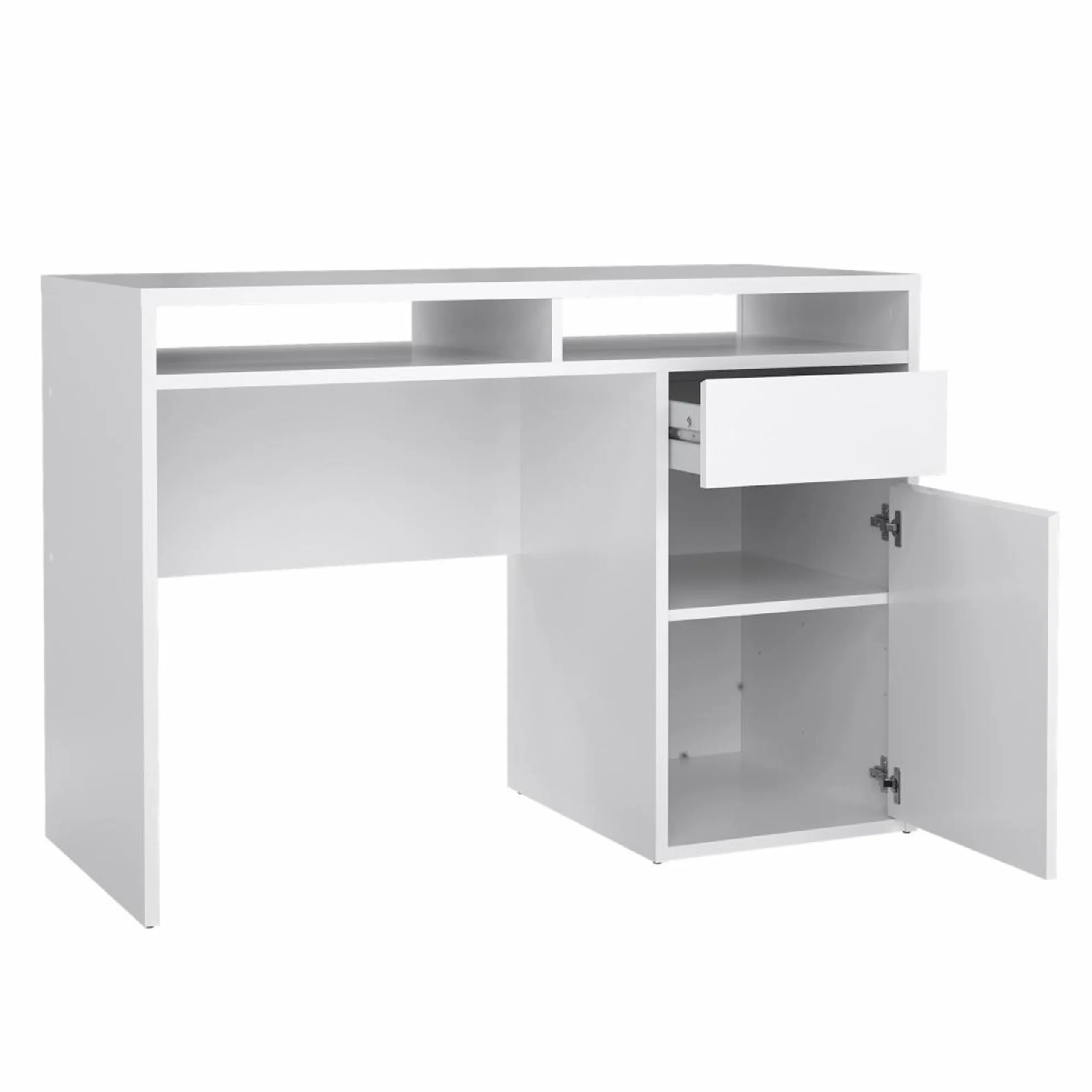 Function Desk White 3 United Furniture