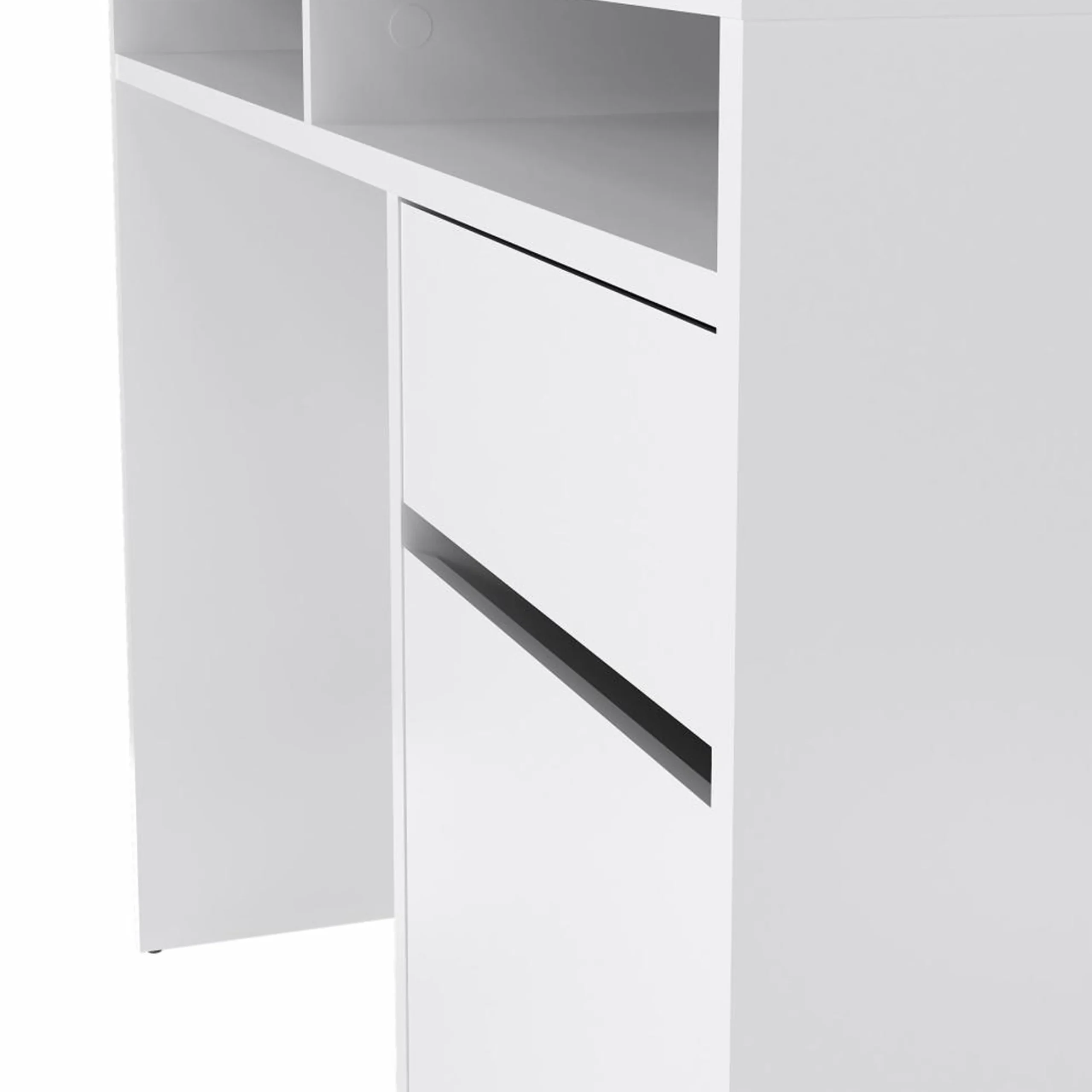 Function Desk White 5 United Furniture