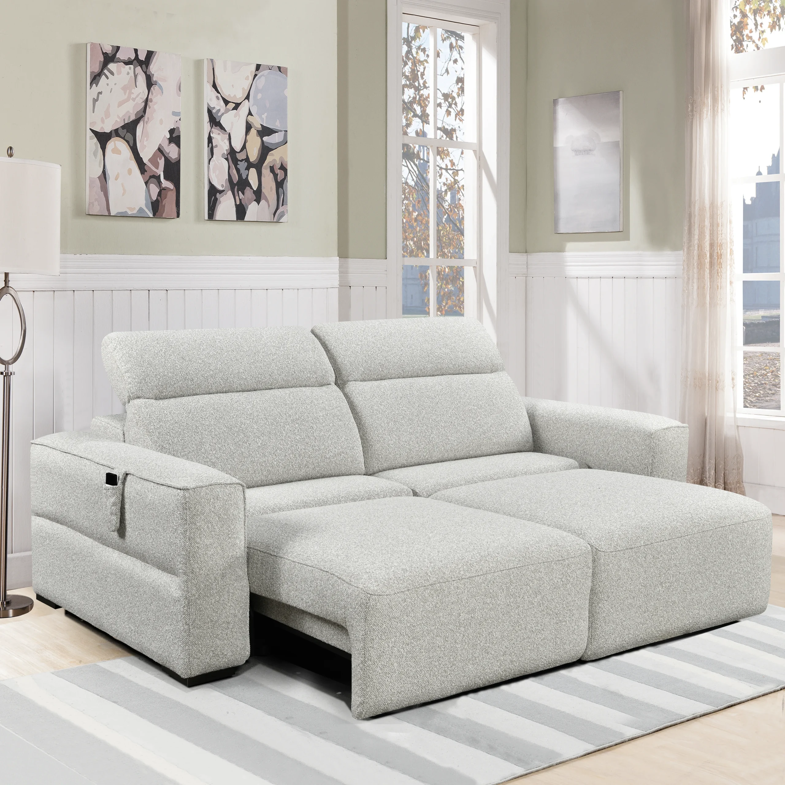 Monty 2seater Beige United Furniture