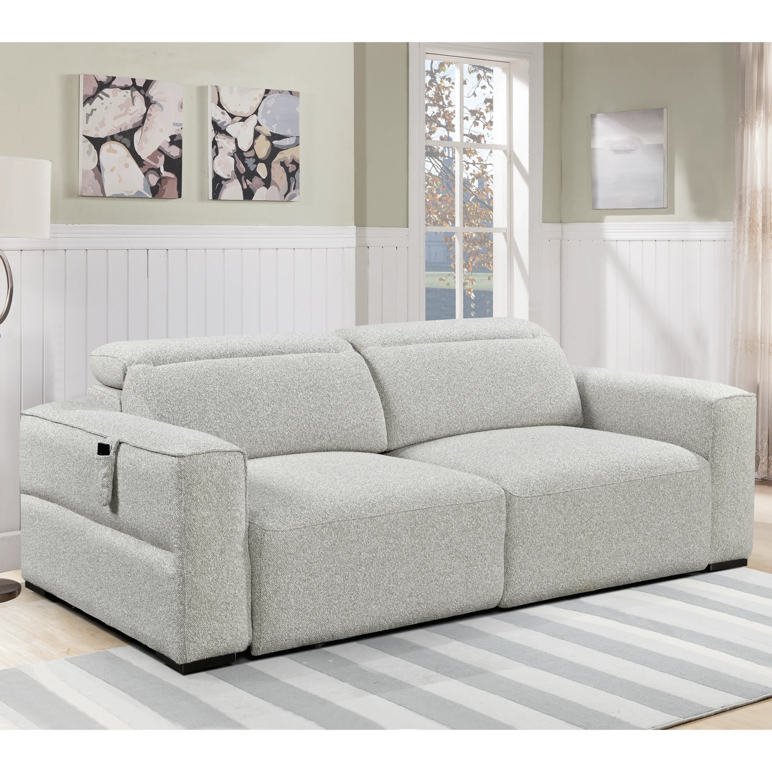 Monty 2seater Beige 1 United Furniture