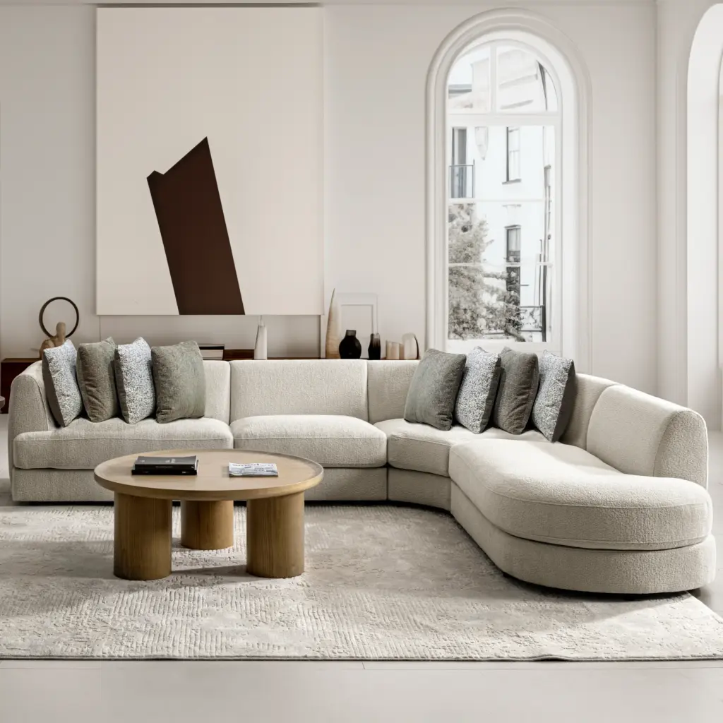 Noura Left Corner Sofa 4 United Furniture