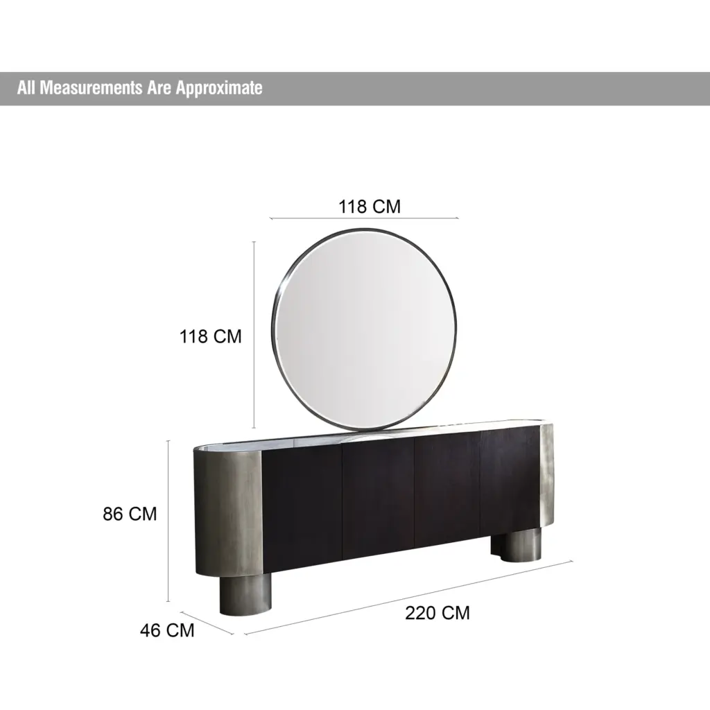 Trinita Buffet Dim United Furniture