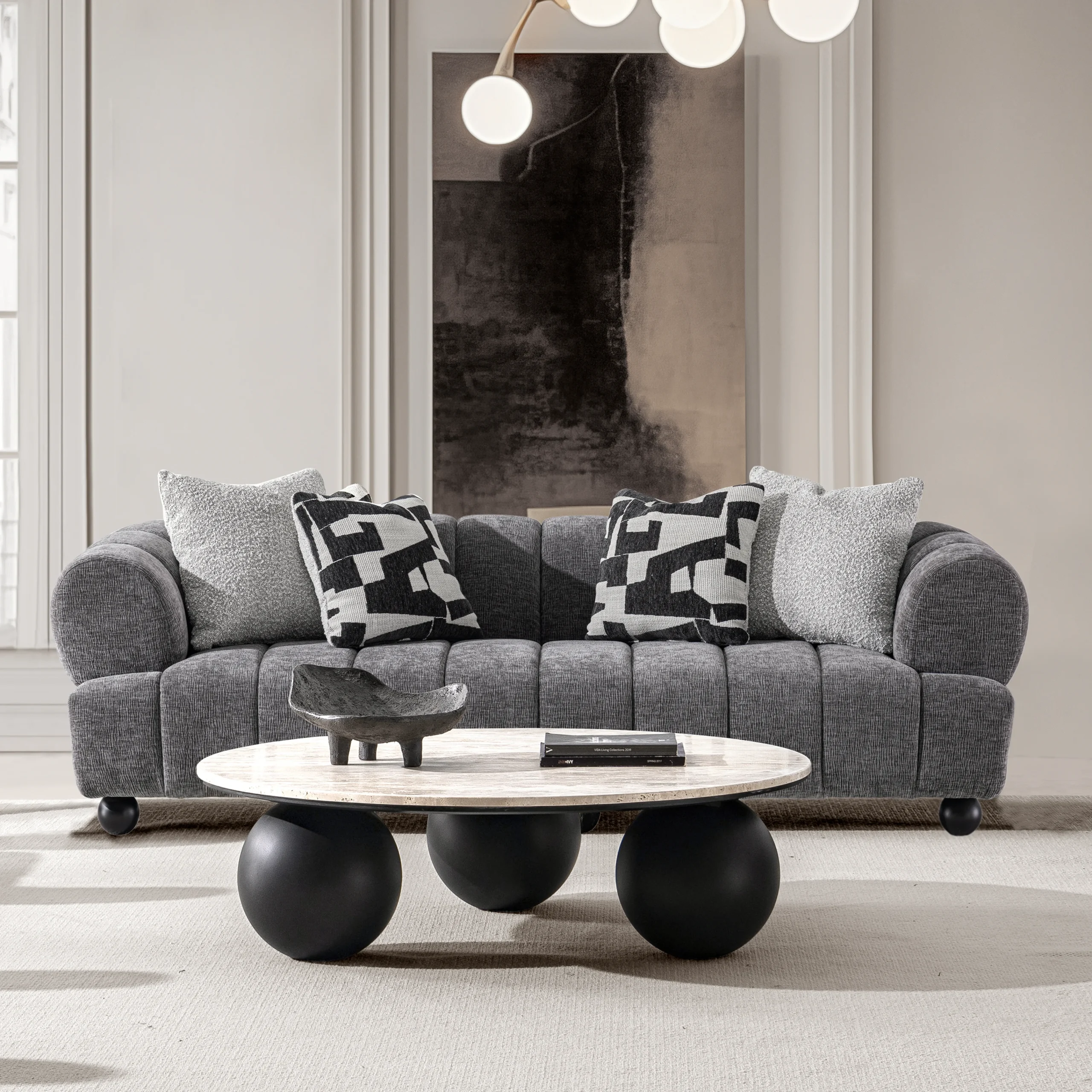 Wazen 3seater Bg United Furniture