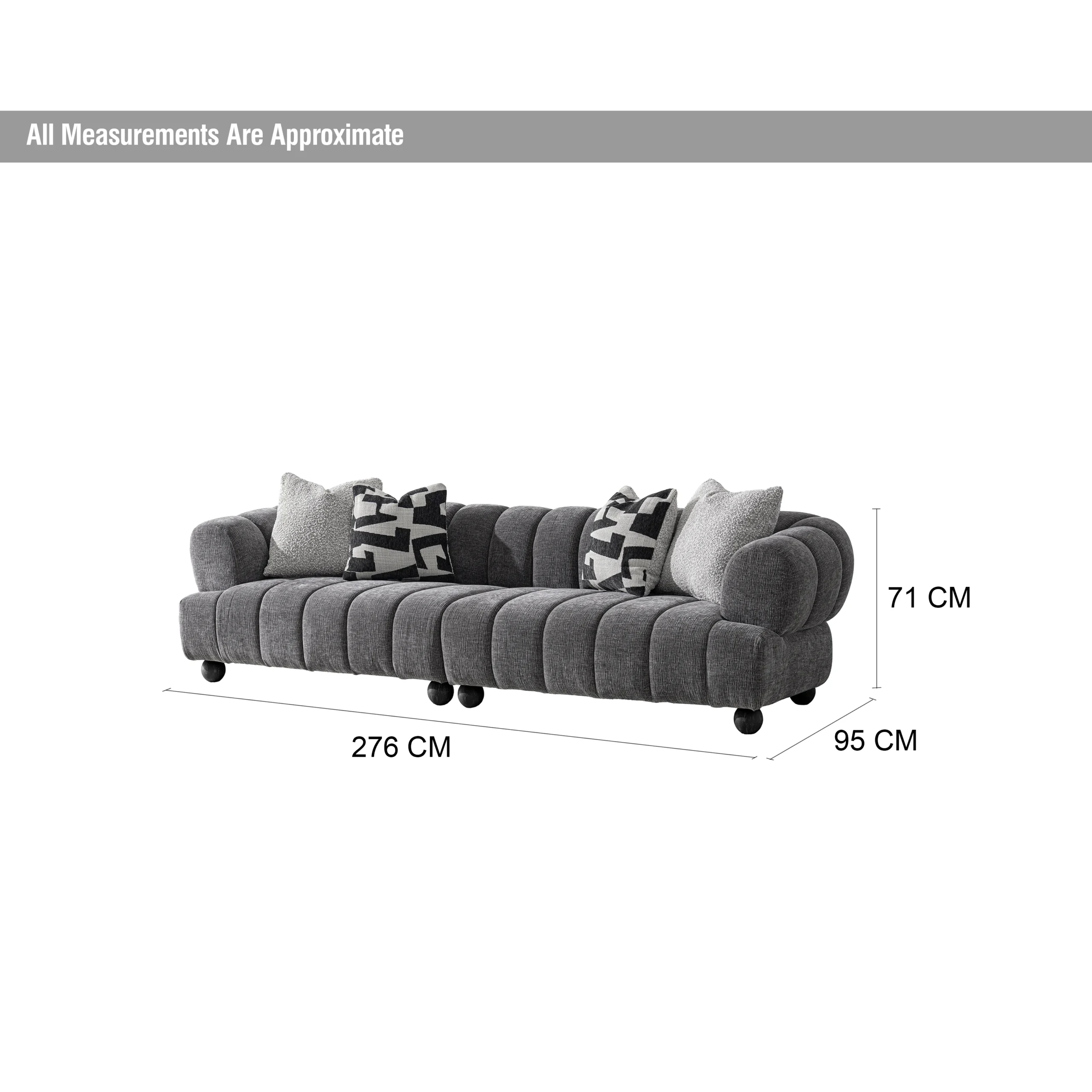 Wazen 4seater Dim United Furniture