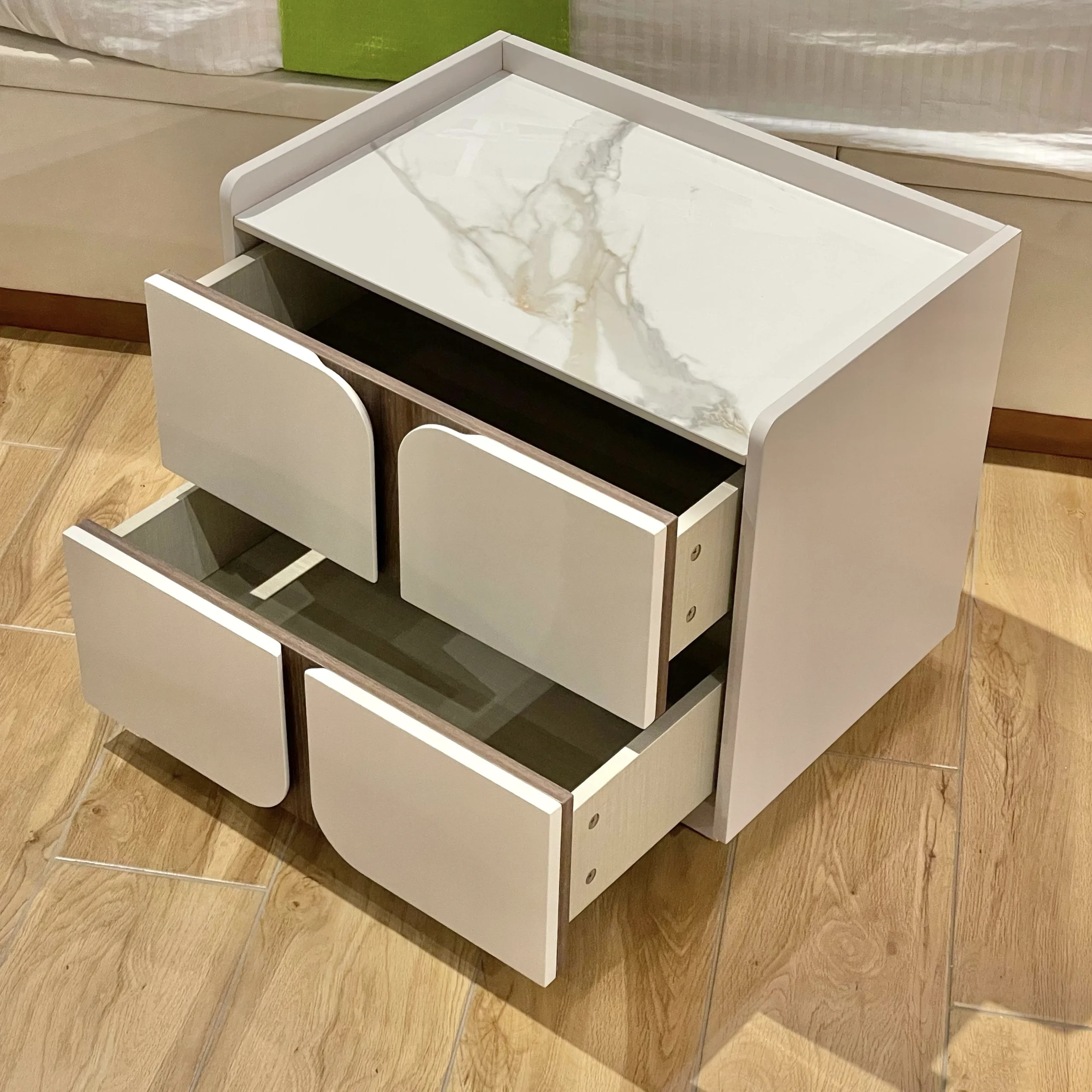 Mila Night Stand Open United Furniture