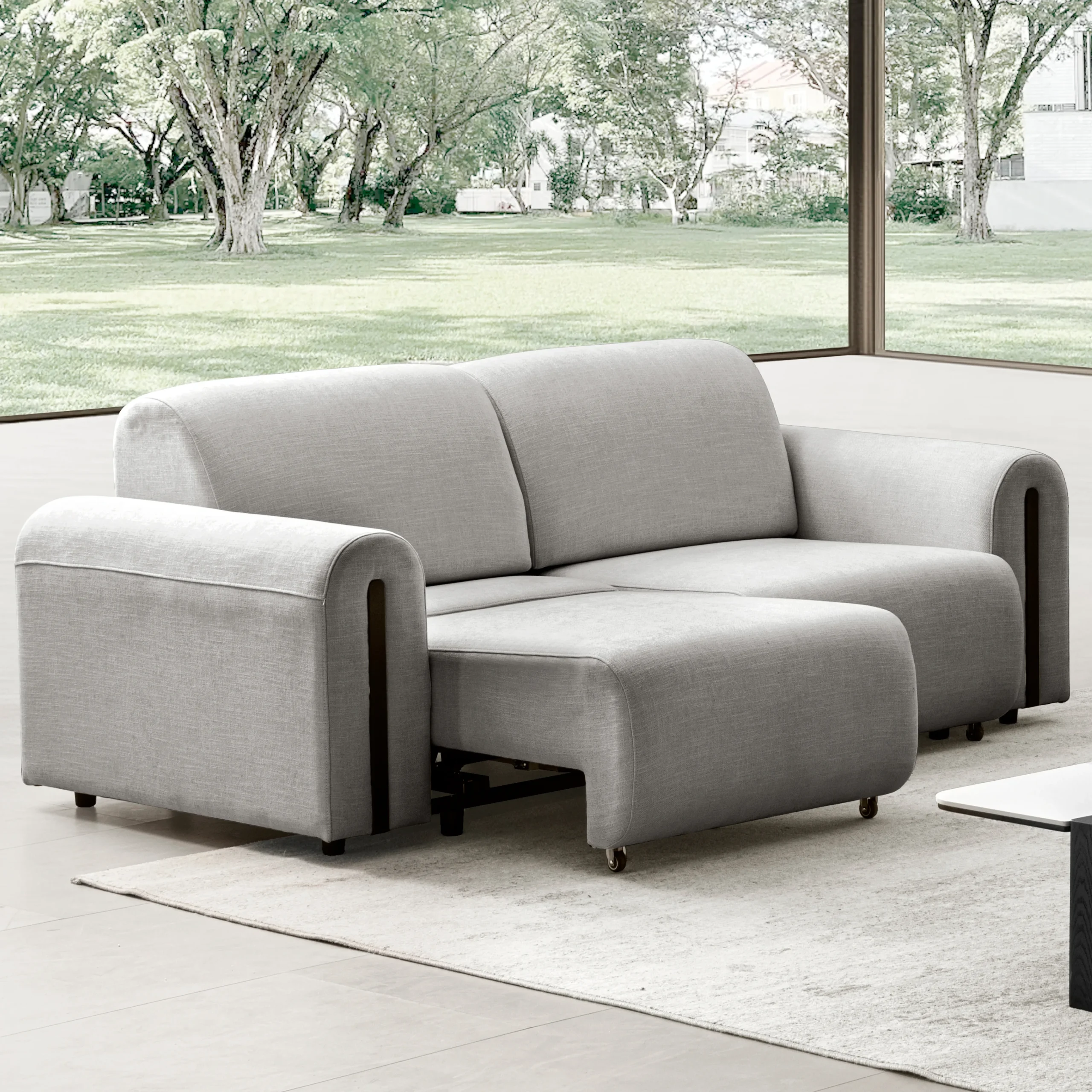 Connell 2seater Grey 2 United Furniture