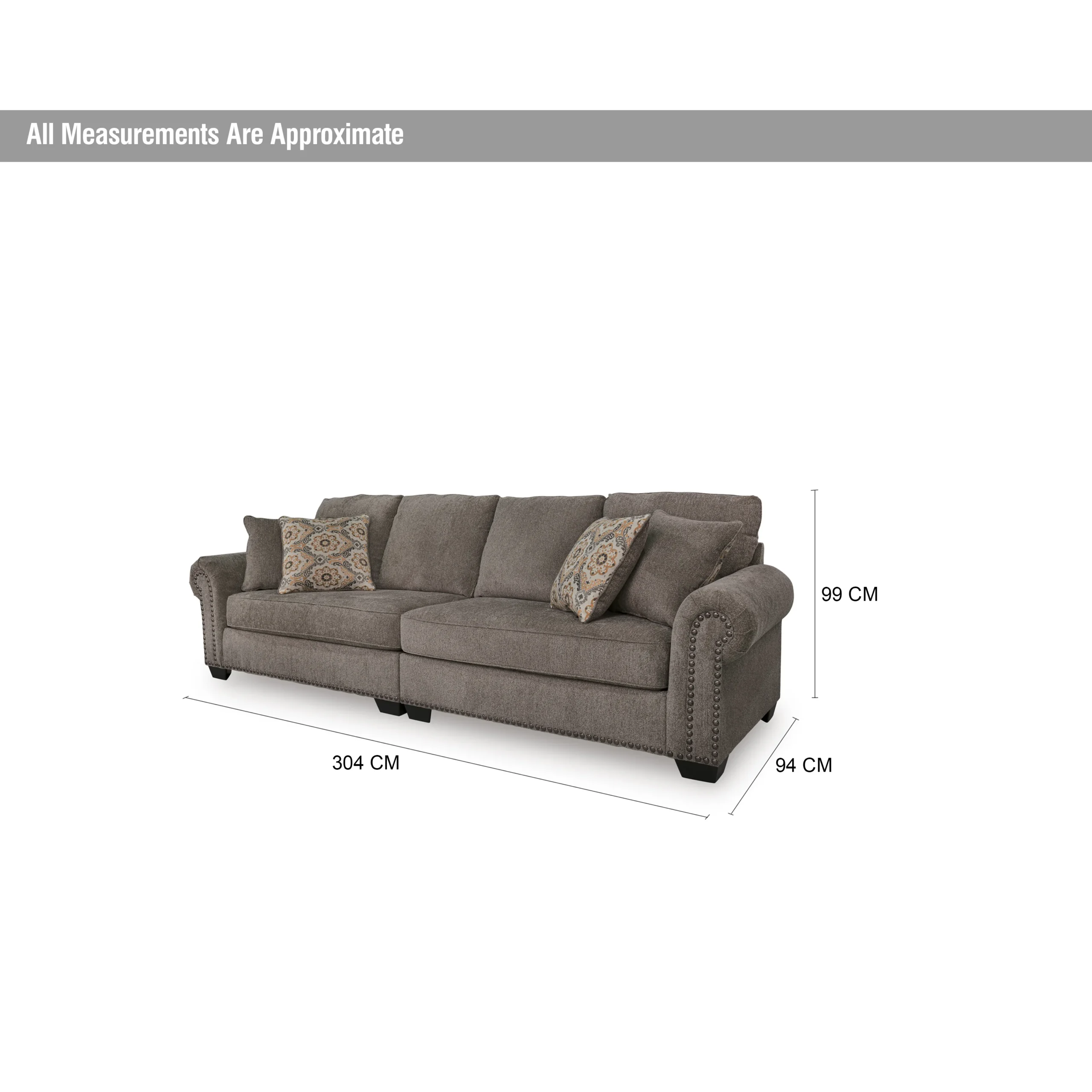 Elimination 4seater Sofa Dim United Furniture