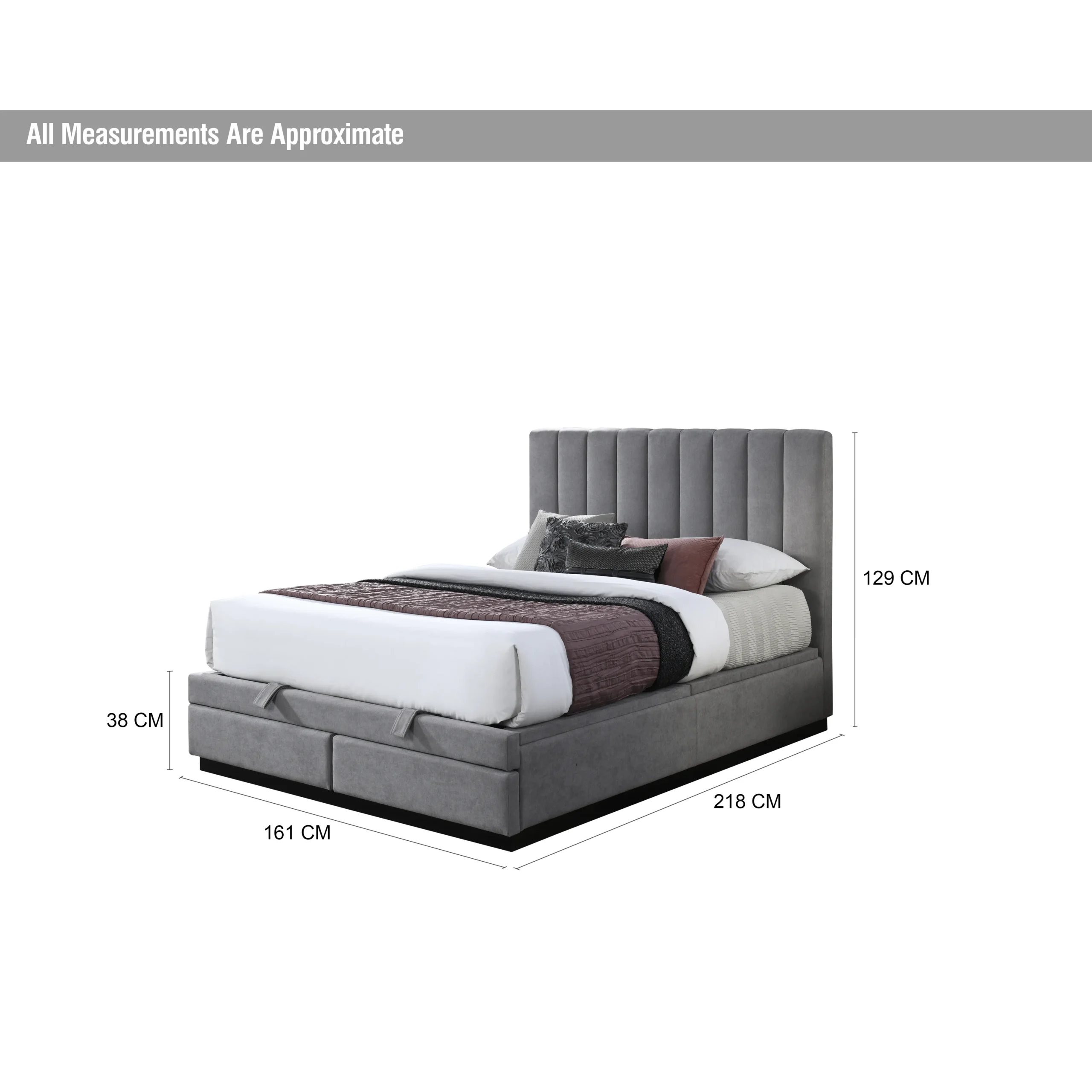 Josey Queen Bed Dim United Furniture