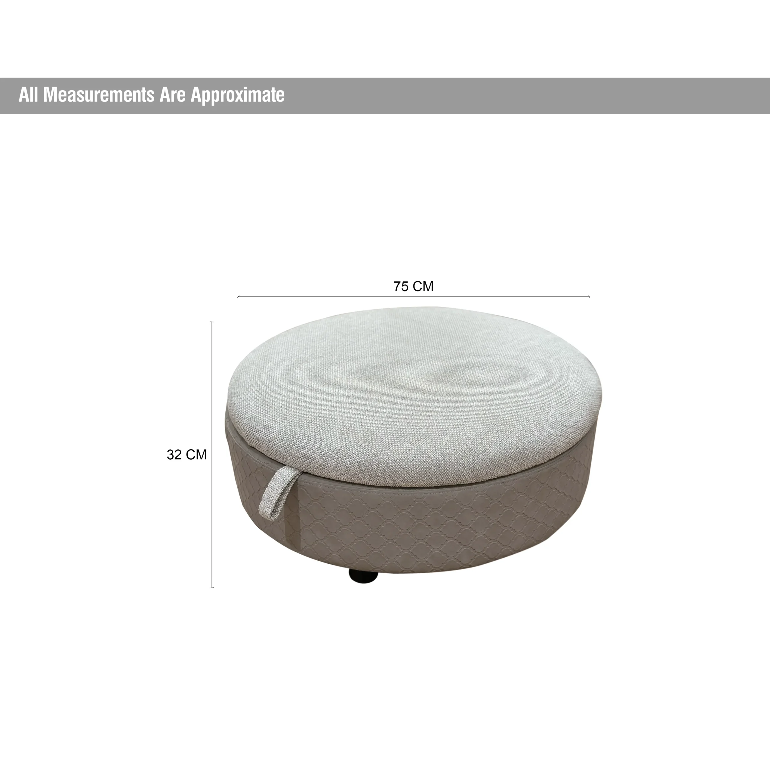 Sublimo Round End Table Dim United Furniture