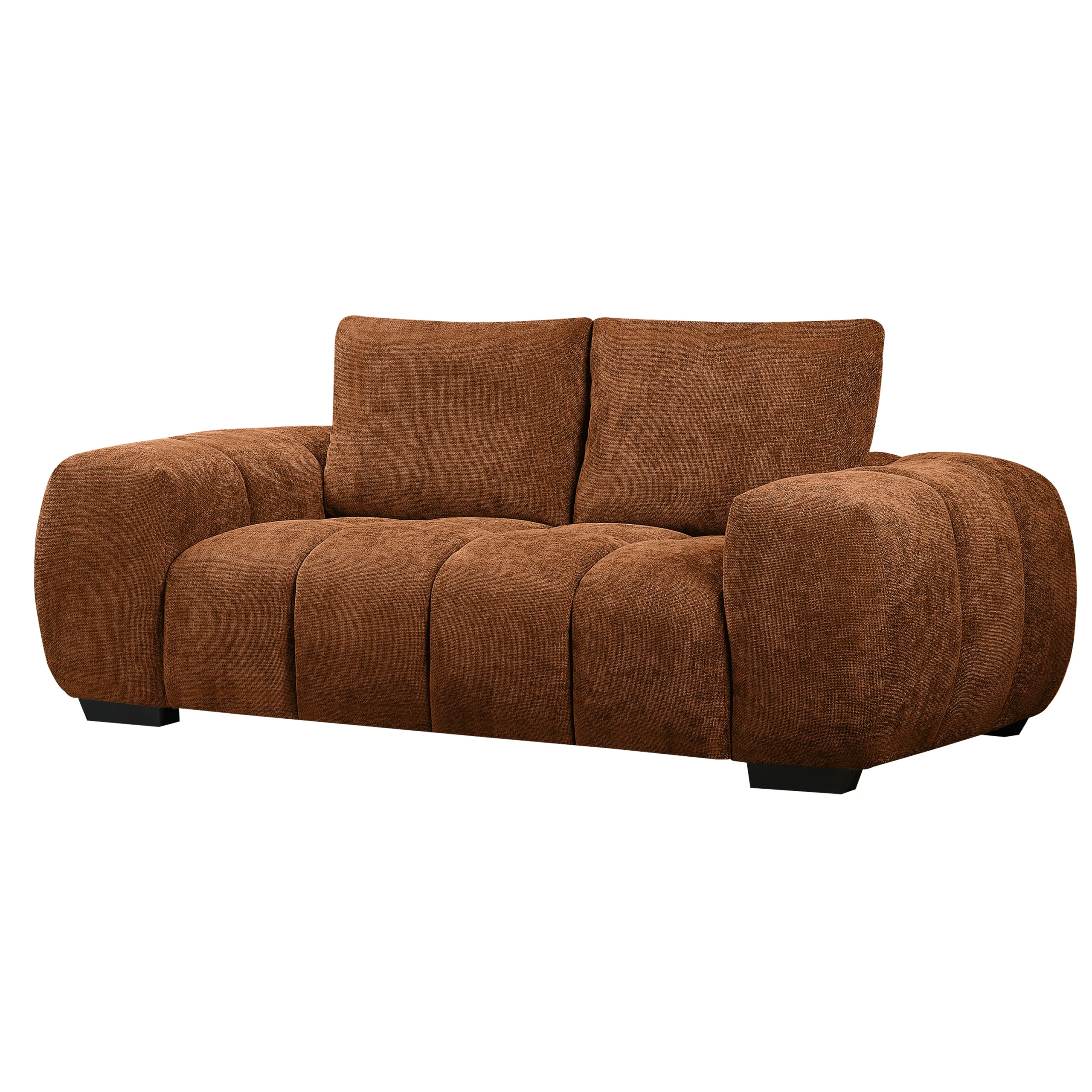 Dakota 2seater Orange 1 United Furniture