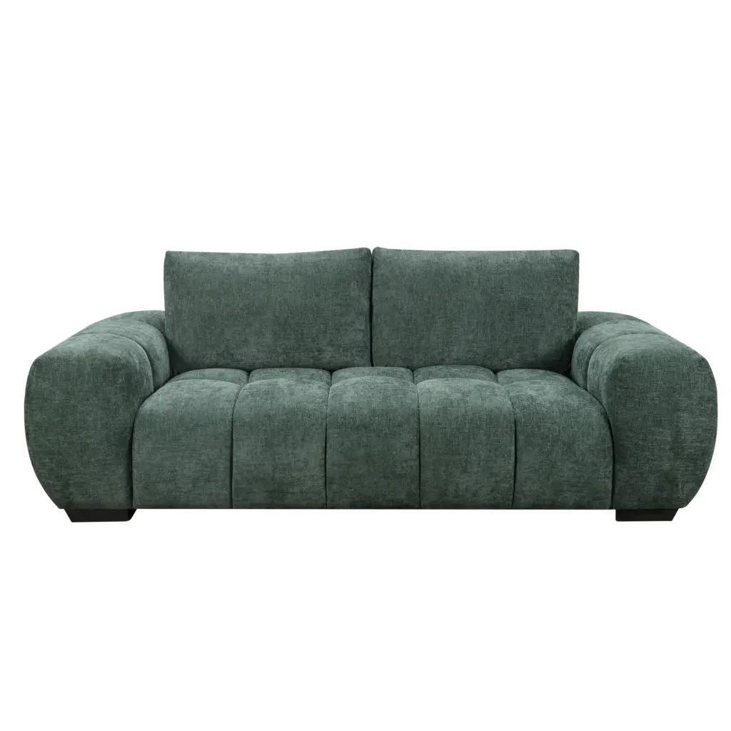 Dakota 3seater Green 1 United Furniture