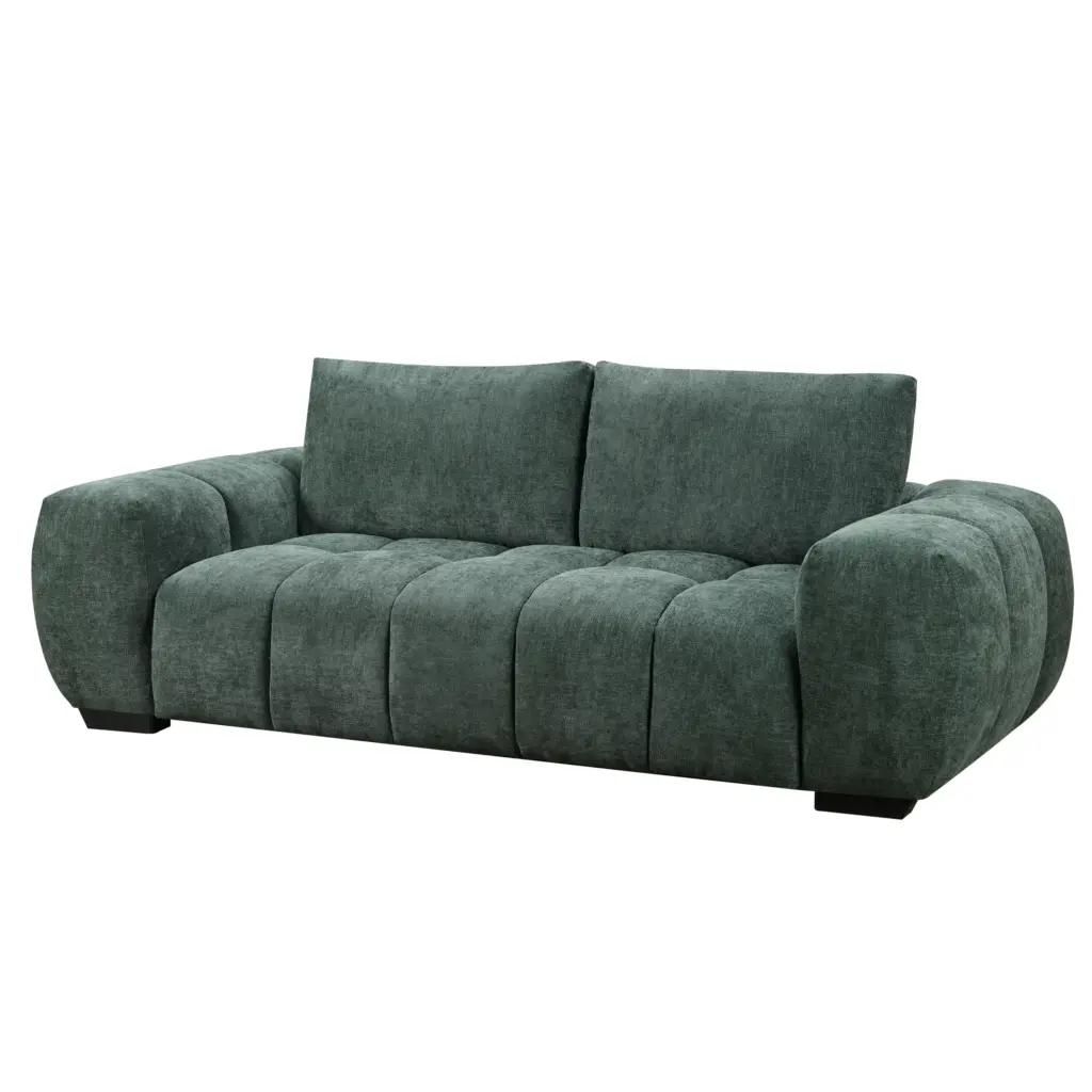 Dakota 3seater Green 2 United Furniture