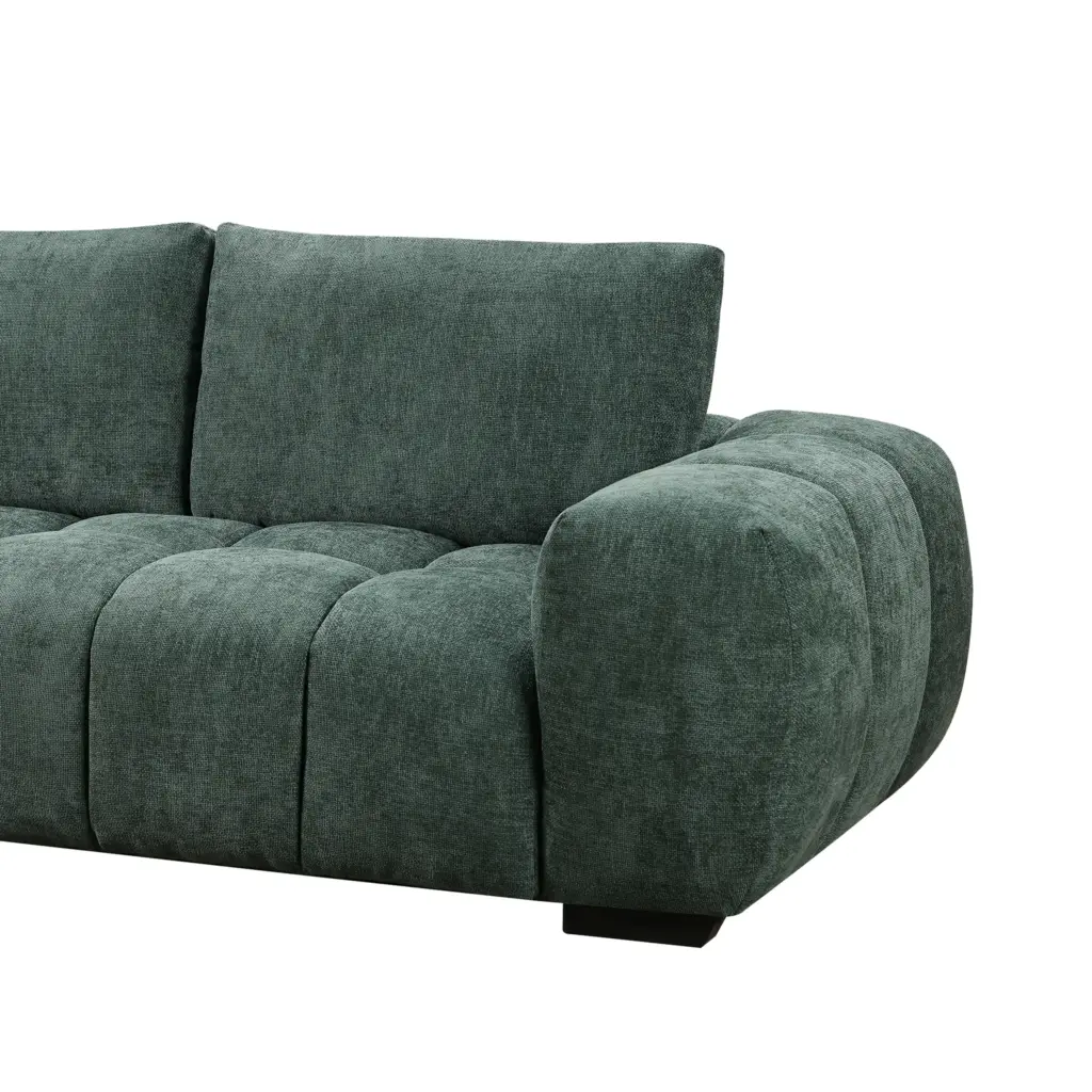 Dakota 3seater Green 3 United Furniture