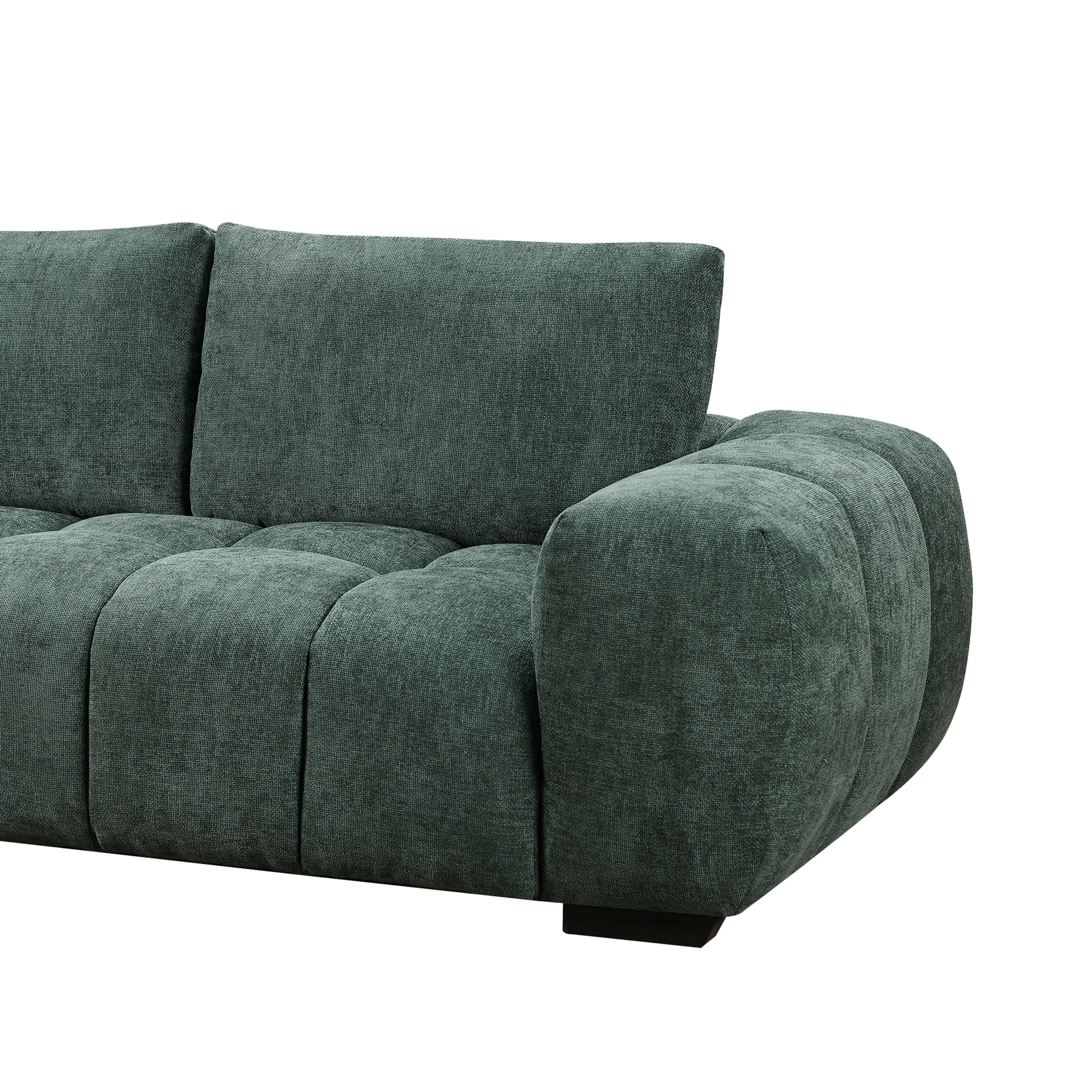 Dakota 3seater Green 3 United Furniture