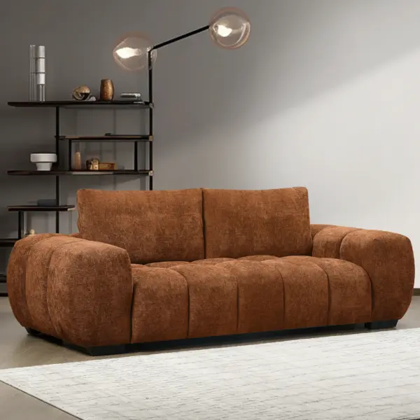 Dakota 3 Seater Sofa - Orange