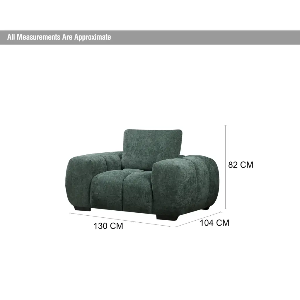 Dakota Single Green Dim United Furniture